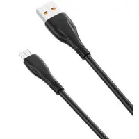 Кабель XO NB185 MicroUSB 1м Чёрный (6A)