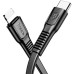 Кабель дата Baseus Tough Type-C to Lightning 1м Чёрный