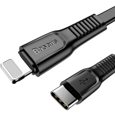 Кабель дата Baseus Tough Type-C to Lightning 1м Чёрный