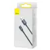 Кабель дата Baseus Crystal Shine USB Type A - Type-C 1.2м Черный