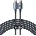 Кабель дата Baseus Crystal Shine Type-C to Type-C 1.2м Черный