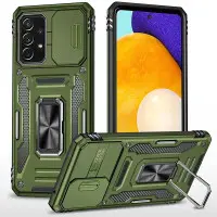 Чехол накладка Camshield Army Ring Samsung A336 (A33 5G) Оливковая