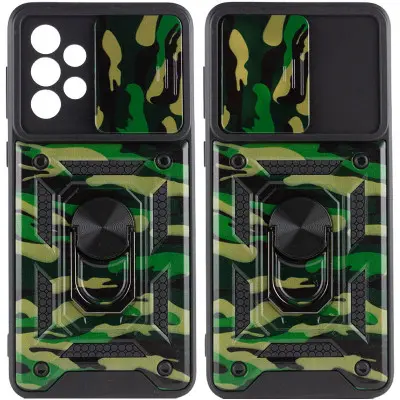 Чохол накладка Serge Ring Camshield Camo Samsung A736 (A73) Зелена Чохол накладка Serge Ring Camshield Camo Samsung A736 (A73) Зелена