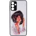 Чехол накладка Prisma Ladies Samsung A145 (A14 4G/5G) Девушка в шляпе