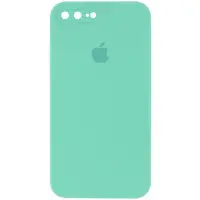 Чохол накладка HC iPhone 7+ Бірюзова Square Full