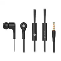 Провідні вакуумні навушники Celebrat D3 Black, чорний Провідні вакуумні навушники Celebrat D3 Black, чорний