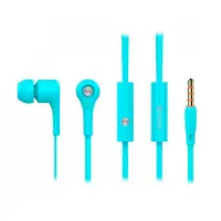 Провідні вакуумні навушники Celebrat D3 Blue, синій