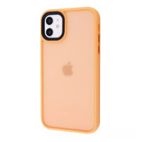 Чехол накладка WAVE Matte Colorful iPhone 11 Оранжевая