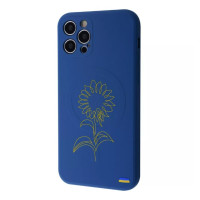 Чохол накладка WAVE Ukraine MagSafe iPhone 11 Соняшник