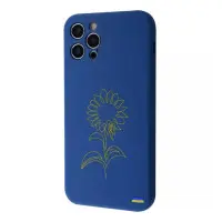 Чехол накладка WAVE Ukraine MagSafe iPhone 11 Подсолнух