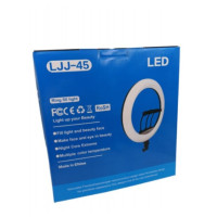 Кільцева лампа для селфі LJJ 45cм (сенсорний перемикач) Кільцева лампа для селфі LJJ 45cм (сенсорний перемикач)