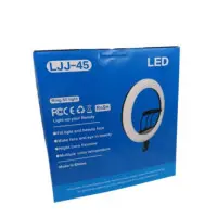 Кільцева лампа для селфі LJJ 45cм (сенсорний перемикач) Кільцева лампа для селфі LJJ 45cм (сенсорний перемикач)