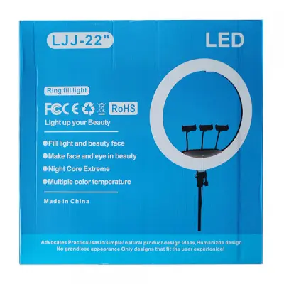 Кільцева лампа для селфі LJJ22 56cм Кільцева лампа для селфі LJJ22 56cм