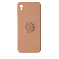 Чехол накладка Ring Xiaomi Redmi 9A Розовая