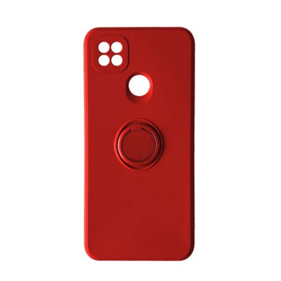 Чехол накладка Ring Xiaomi Redmi 9C Красная
