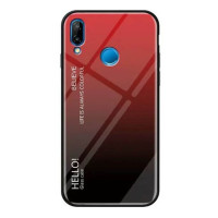 Чехол накладка Glass Gradient HELLO Xiaomi Mi 9 SE Красная