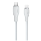 Кабель дата Baseus Pudding Type-C to Lightning 2.4A 1.2м Белый