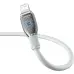 Кабель дата Baseus Pudding Type-C to Lightning 2.4A 1.2м Белый