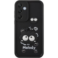 Чохол накладка Pretty Things Samsung A556 (A55 5G) Чорна/Melody Чохол накладка Pretty Things Samsung A556 (A55 5G) Чорна/Melody