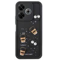 Чехол накладка Pretty Things Xiaomi Redmi 13 Чорна/ Always Happy Чехол накладка Pretty Things Xiaomi Redmi 13 Чорна/ Always Happy