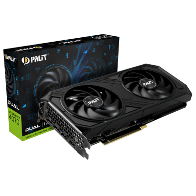 Видеокарта Palit GeForce RTX 4070 Dual