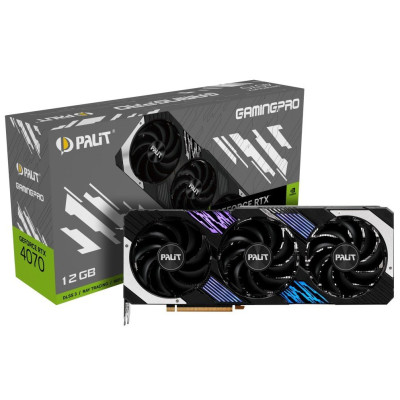 Видеокарта Palit GeForce RTX 4070 GamingPro