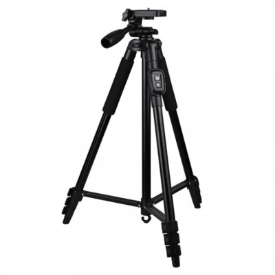 Штатив, трипод T-3218XL Remote 1,8м Black, Чорний
