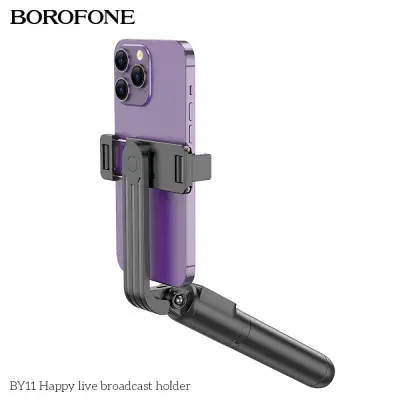 Монопод Bluetooth Tripod Borofone BY11 Black, Чёрный Монопод Bluetooth Tripod Borofone BY11 Black, Чёрный