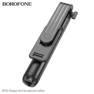 Монопод Bluetooth Tripod Borofone BY11 Black, Чёрный Монопод Bluetooth Tripod Borofone BY11 Black, Чёрный