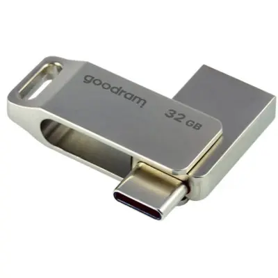 Флеш память USB 32Gb Goodram ODA3 USB 3.0 Type-C Silver, Серебристый