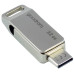 Флеш пам\'ять USB 32Gb Goodram ODA3 USB 3.0 Type-C Silver, Срібний