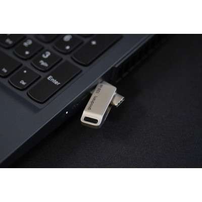 Флеш пам\'ять USB 32Gb Goodram ODA3 USB 3.0 Type-C Silver, Срібний