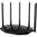 Беспроводной маршрутизатор (роутер) Wi-Fi роутер Tenda RX2 Pro Black