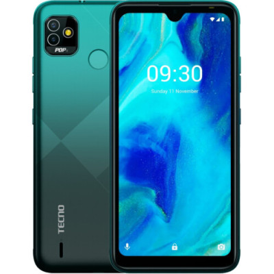 Смартфон Tecno Pop 5 (BD2p) 2/32GB Ice Lake Green, зелений