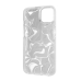 Чехол Накладка Halographic Glow iPhone 14 Серебряная