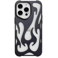 Чехол Накладка Winfire iPhone 15 Pro Max Чорна