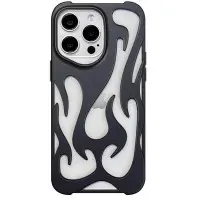 Чехол Накладка Winfire iPhone 15 Pro Max Чорна