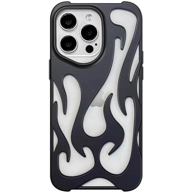 Чехол Накладка Winfire iPhone 15 Pro Max Чорна