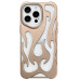 Чехол Накладка Winfire iPhone 15 Pro Max Золотая