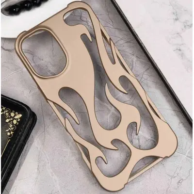 Чохол Накладка Winfire iPhone 15 Pro Max Золота