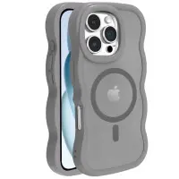 Чохол Накладка Undine MagSafe iPhone 16 Pro Max Сіра