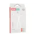 Кабель дата короткий XO NB179 MicroUSB 0.25м Білий