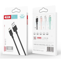 Кабель дата XO NB156 USB Type A - Type-C 1м Чорний Кабель дата XO NB156 USB Type A - Type-C 1м Чорний
