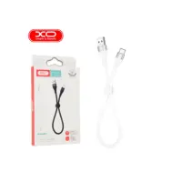 Кабель дата короткий XO NB179 Type-C 0.25м Білий