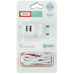 Мережевий зарядний пристрій XO L62 Type-C 2USB 2.4A White, Білий