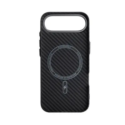 Чехол Накладка LikeCarbon MagSafe iPhone 17 Air Carbon Черная Чехол Накладка LikeCarbon MagSafe iPhone 17 Air Carbon Черная