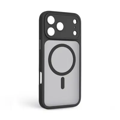 Чехол Накладка АRM Lush Magsafe iPhone 17 Pro Max Черная Чехол Накладка АRM Lush Magsafe iPhone 17 Pro Max Черная