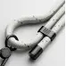 Шнурок для смартфона (на шию), Сірий/Black GlowWhite