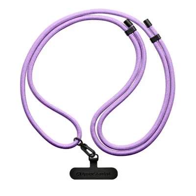 Шнурок для смартфона (на шию), Лаванда/Black Lavander Шнурок для смартфона (на шию), Лаванда/Black Lavander
