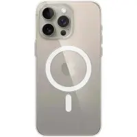 Чохол Накладка Clear Case MagSafe iPhone 15 Pro Max Прозора